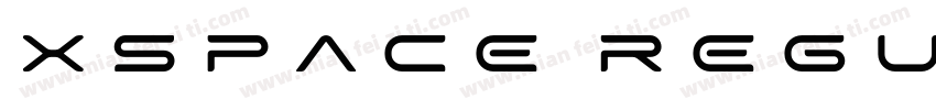 Xspace Regular字体转换